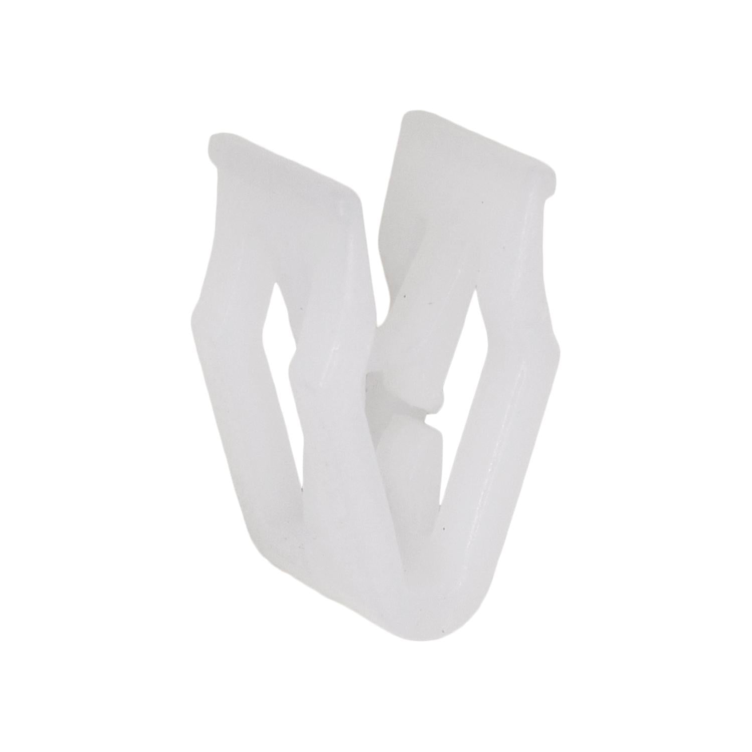 GM Moulding Clip, White Nylon