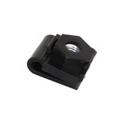 Subaru Nylon U-Nut with Metal Insert Nut, M5-.80, 10mm Center To Edge