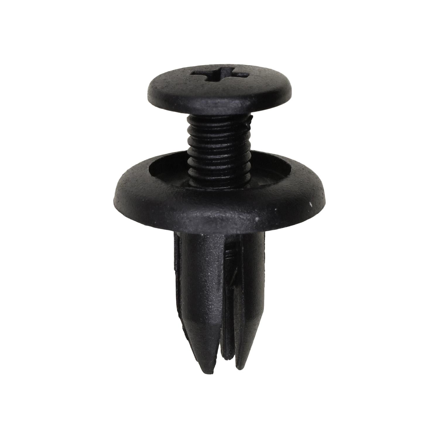 Honda Push-Type Retainer, Black Nylon