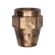 Brass Sae 45 Degree Flare Nut Short 1/4" Tube Size