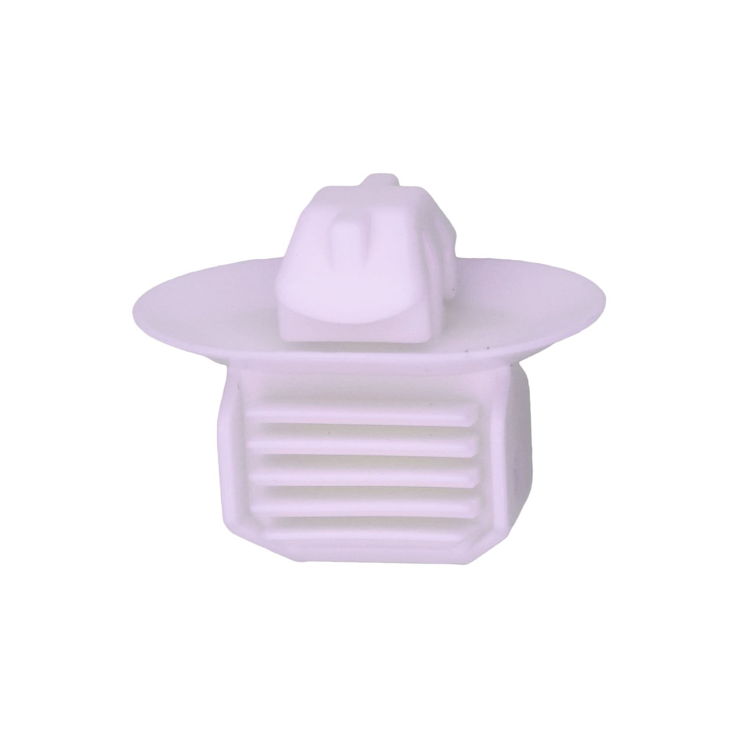 VwithAudi Windshield Pillar Trim Clip, White Nylon