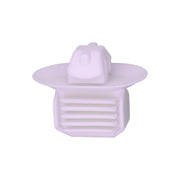 VwithAudi Windshield Pillar Trim Clip, White Nylon