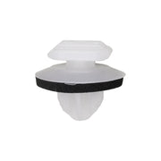Toyota Moulding Clip with Sealer, White Nylon
