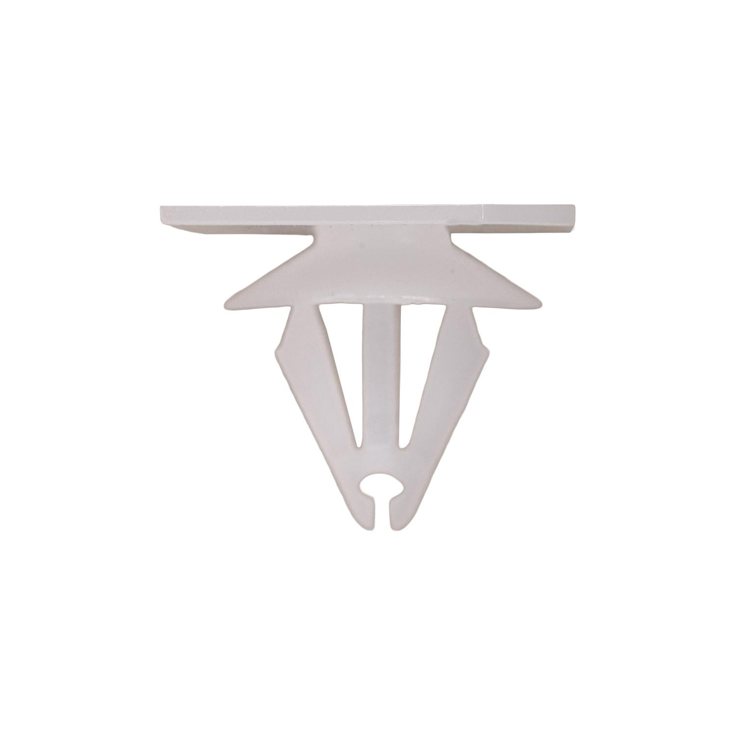 GM Moulding Clip, White Nylon