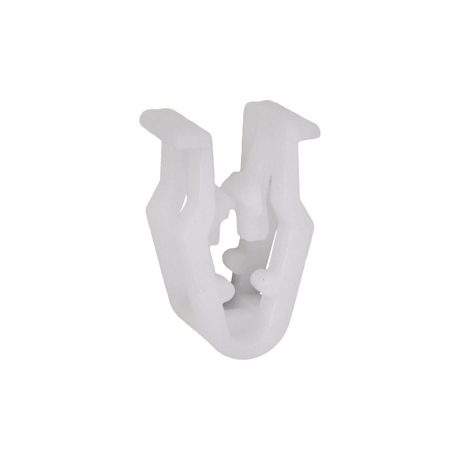 GM Moulding Clip, White Nylon