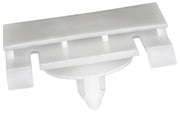 GM Moulding Clip, White Nylon