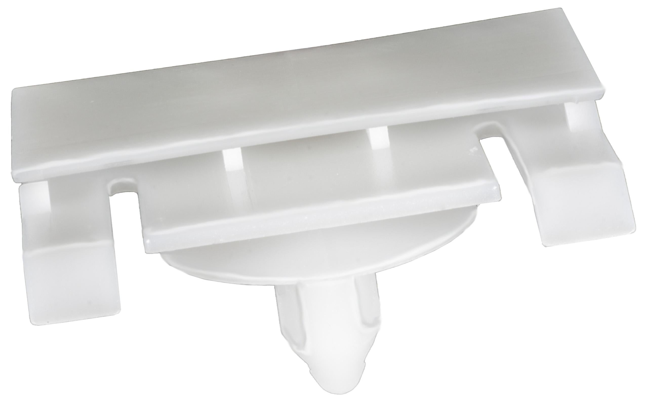 GM Moulding Clip, White Nylon