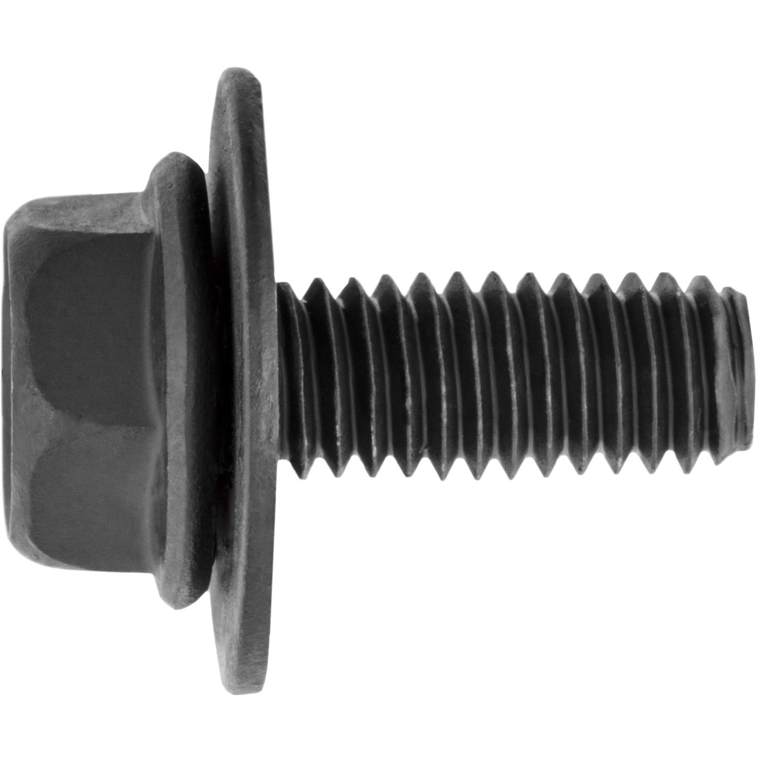 Hex Washer Head Sems Fender Liner Bolt M6-1.0 x 15mm