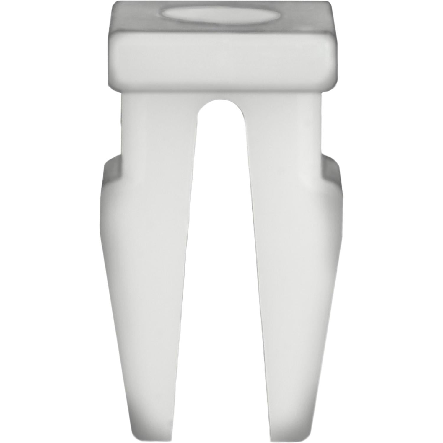 Kia Bumper Grommet, White Nylon