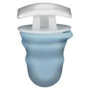 VW Door Moulding Clip with Blue Rubber Grommet