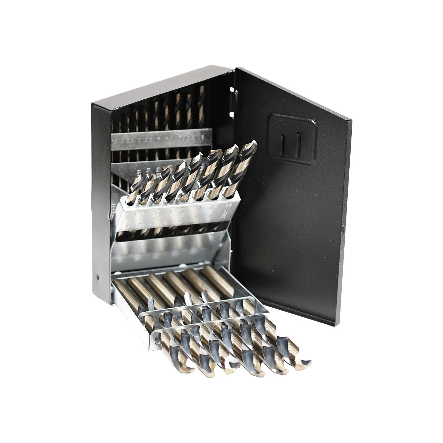 25 Piece Metric Jobber Length Drill Bit Set