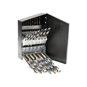 25 Piece Metric Jobber Length Drill Bit Set