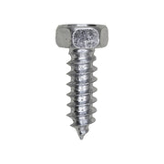 5/16" x 1" Indented Hex Head Tapping Screw 1/2" Hex Zinc