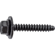 Hex Head Sems Tap Screw M4.2-1.41 x 25mm Black