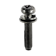 Phillips Round Head License Plate Screw M6-1.0 x 29mm