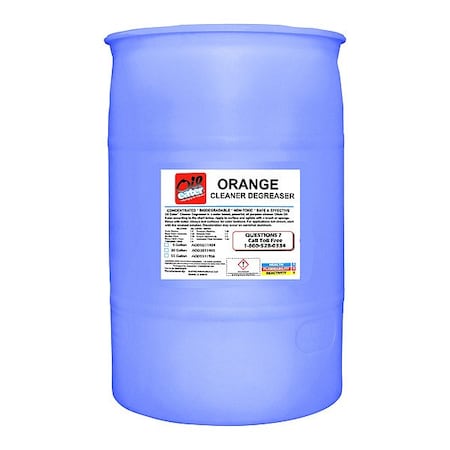 Oil Eater Orange Cleaner/Degreaser, 55 gal Bucket