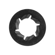 Pushnut Bolt Retainer 7/16" Bolt 27/32" Od Black Phosphate