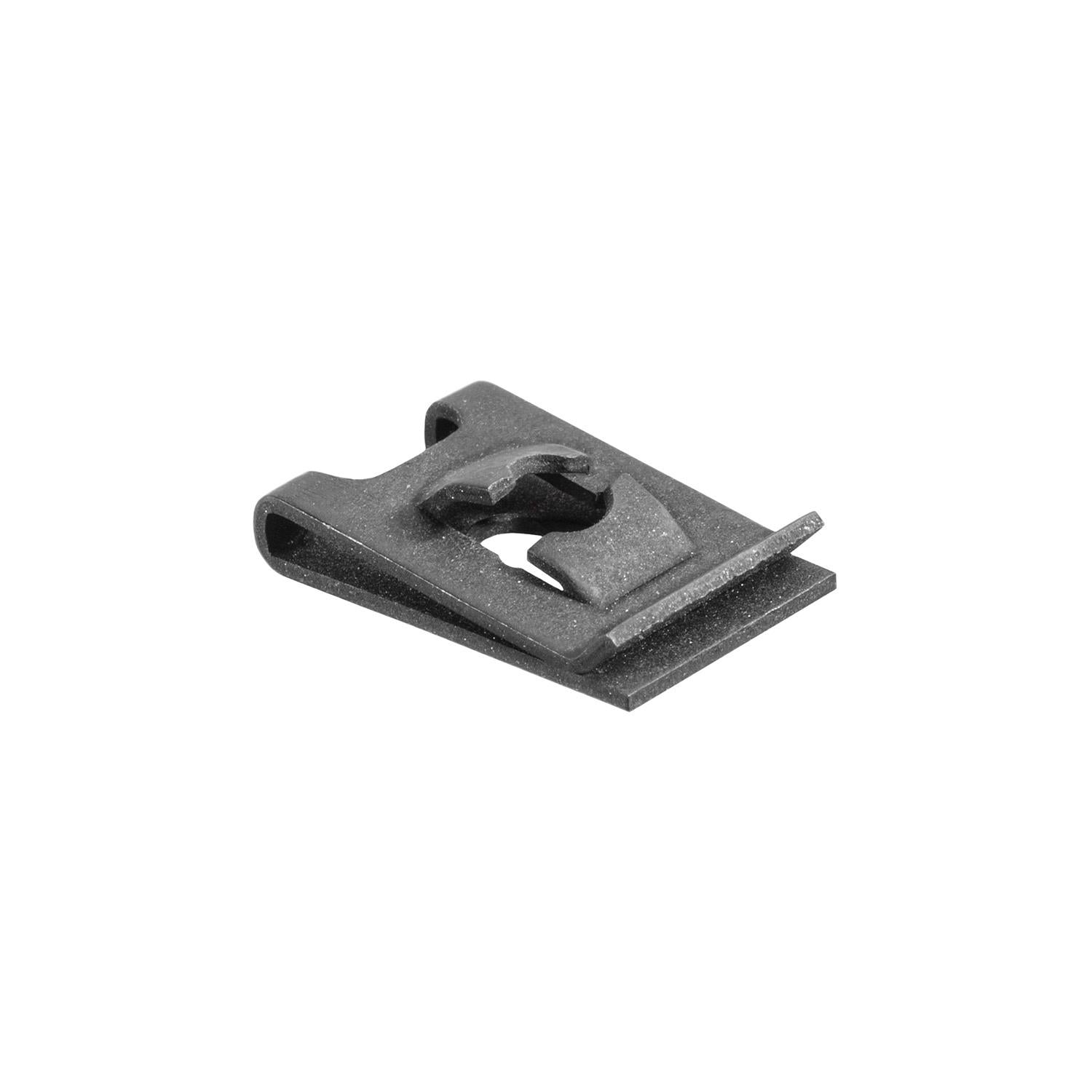 Spring Type U-Nut Screw #8 Panel Range .045-0.062 - Black