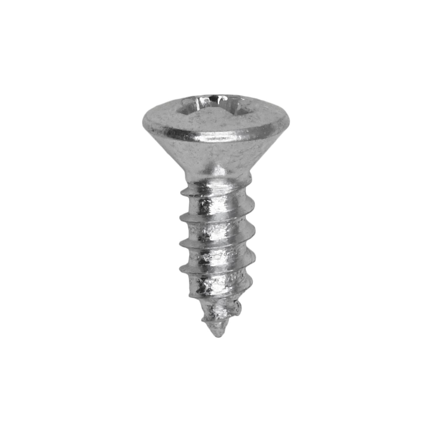 8 x 1/2" Phillips Oval Head Tapping Screw Zinc