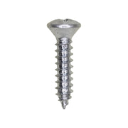 8 x 3/4" Phillips Oval Head Tapping Screw Zinc
