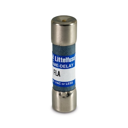 Midget Fuse, Time-Delay, 1A, 125V AC, Indicating, 10kA at 125VAC
