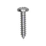 8 x 3/4" Phillips Pan Head Tapping Screw Zinc