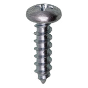 10 x 3/4" Phillips Pan Head Tapping Screw Zinc