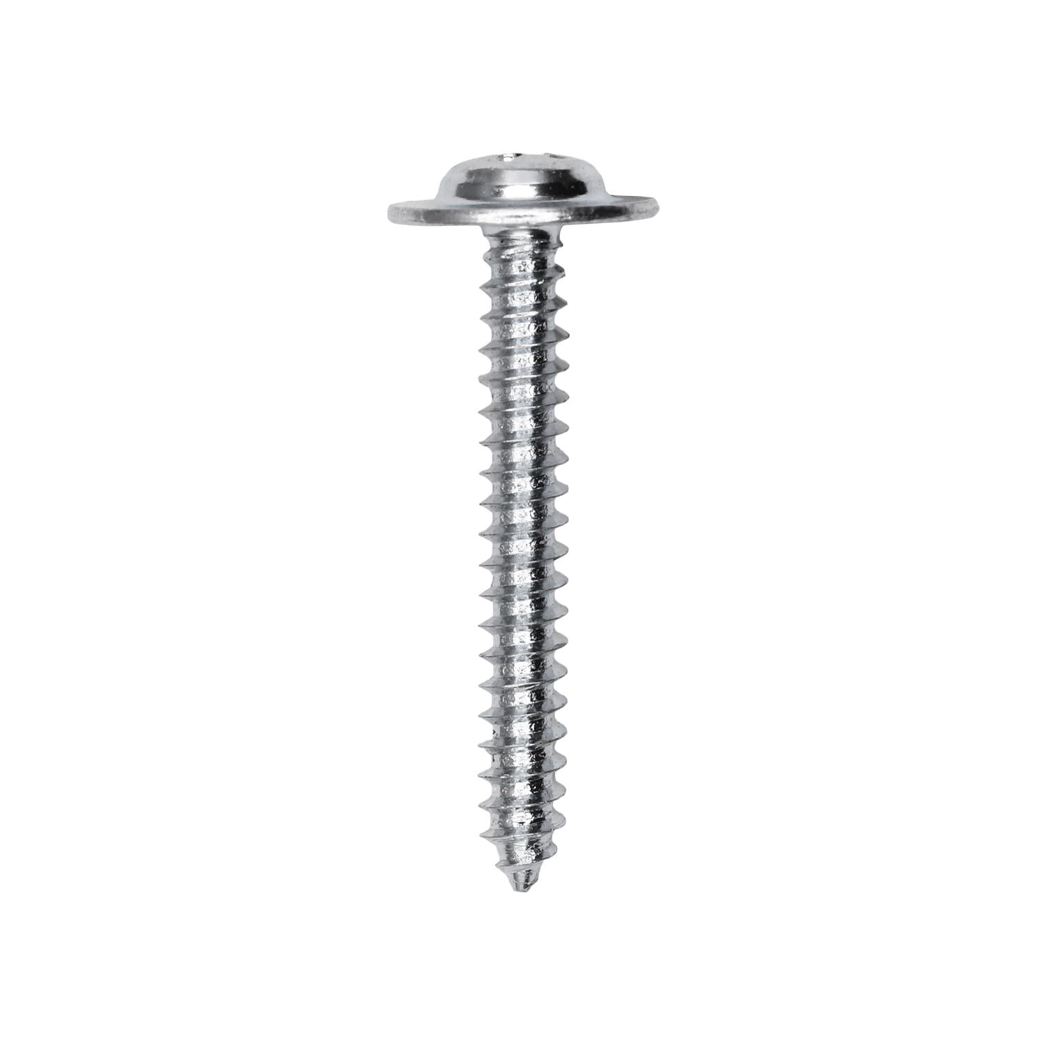 Phillips Flat Top Washer Head Tapping Screw #8 x 1-1/4"