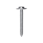 Phillips Flat Top Washer Head Tapping Screw #8 x 1-1/4"