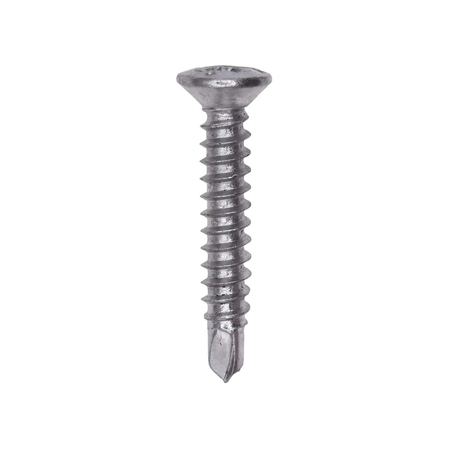 Phillips Pozi Oval Head Tapping Screw M4.2-1.41 x 25mm