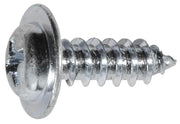 Phillips Flat Top Washer Head Tapping Screw #8 x 1/2" - Zinc