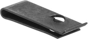Spring Type U-Nut Screw #10 Panel Range .062-0.094 - Black