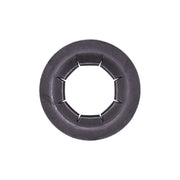 Push-Nut For Non-Threaded 1/2" Stud 1" O.D. - Black