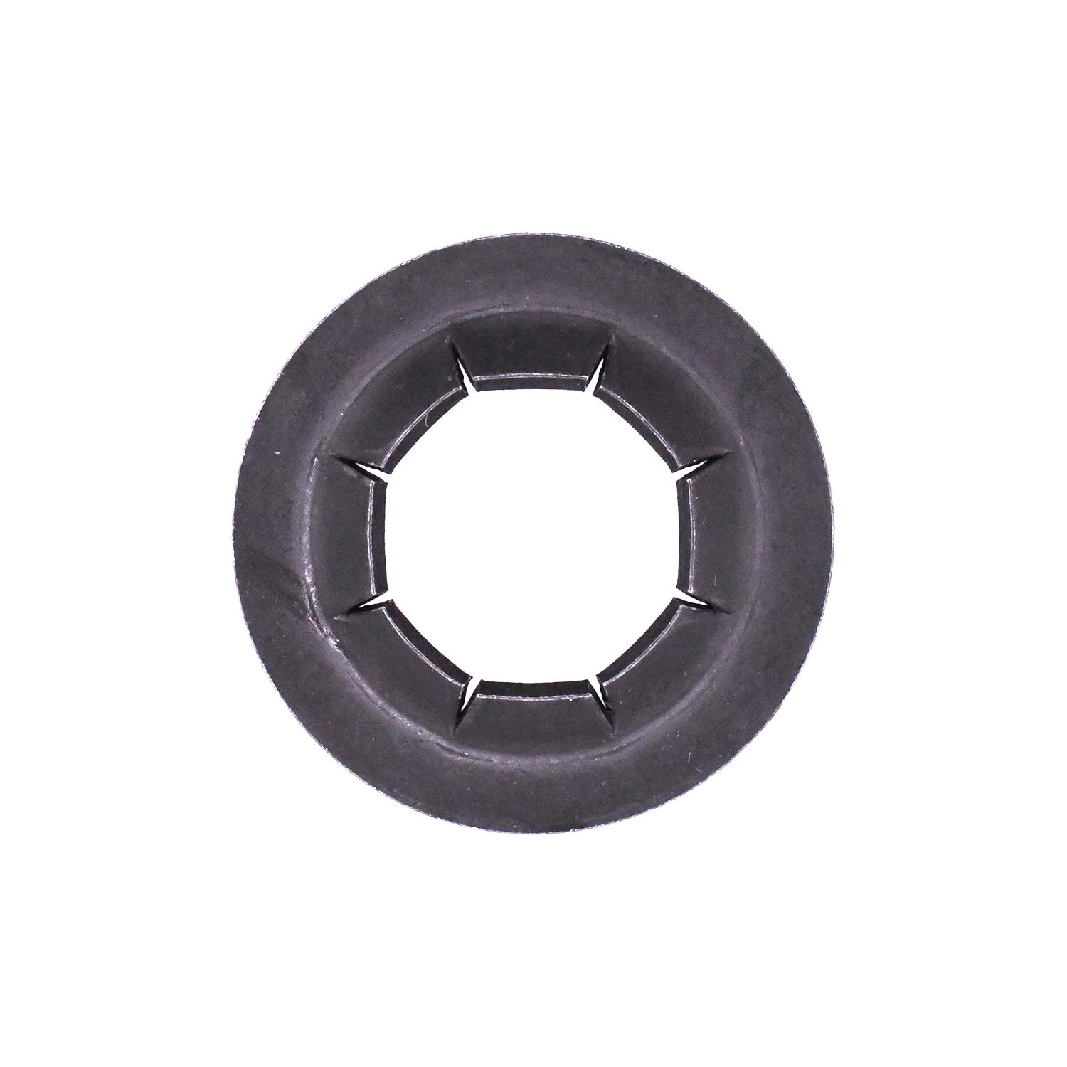 Push-Nut For Non-Threaded 1/2" Stud 1" O.D. - Black