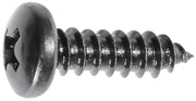 Phillips Pan Head Tapping Screw #10 x 5/8" - Black
