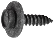 Hex Head Sems Tapping Screw M4.8-1.61 x 19mm - Black