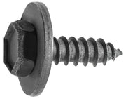Hex Head Sems Tapping Screw M4.8-1.61 x 16mm - Black