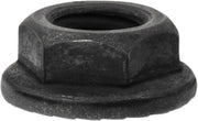 Spin Lock Nut withSerrations 7/16-24 Thread 15/16" Diameter - Black Phosphate