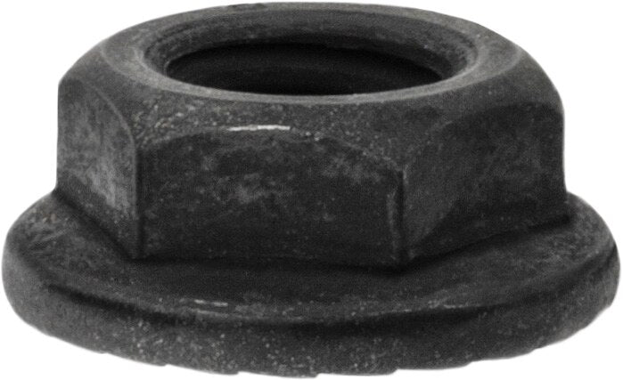 Spin Lock Nut withSerrations 7/16-24 Thread 15/16" Diameter - Black Phosphate