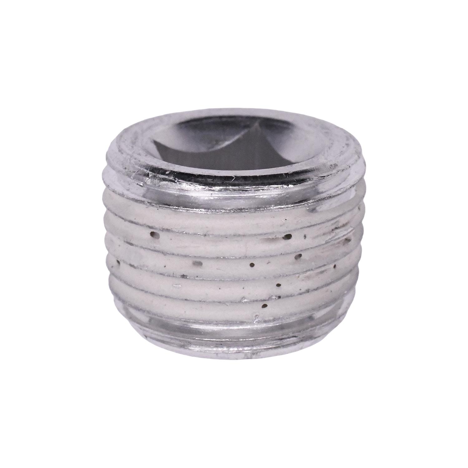 1/2" Aluminum Pipe Plug with 3/8" Drive
