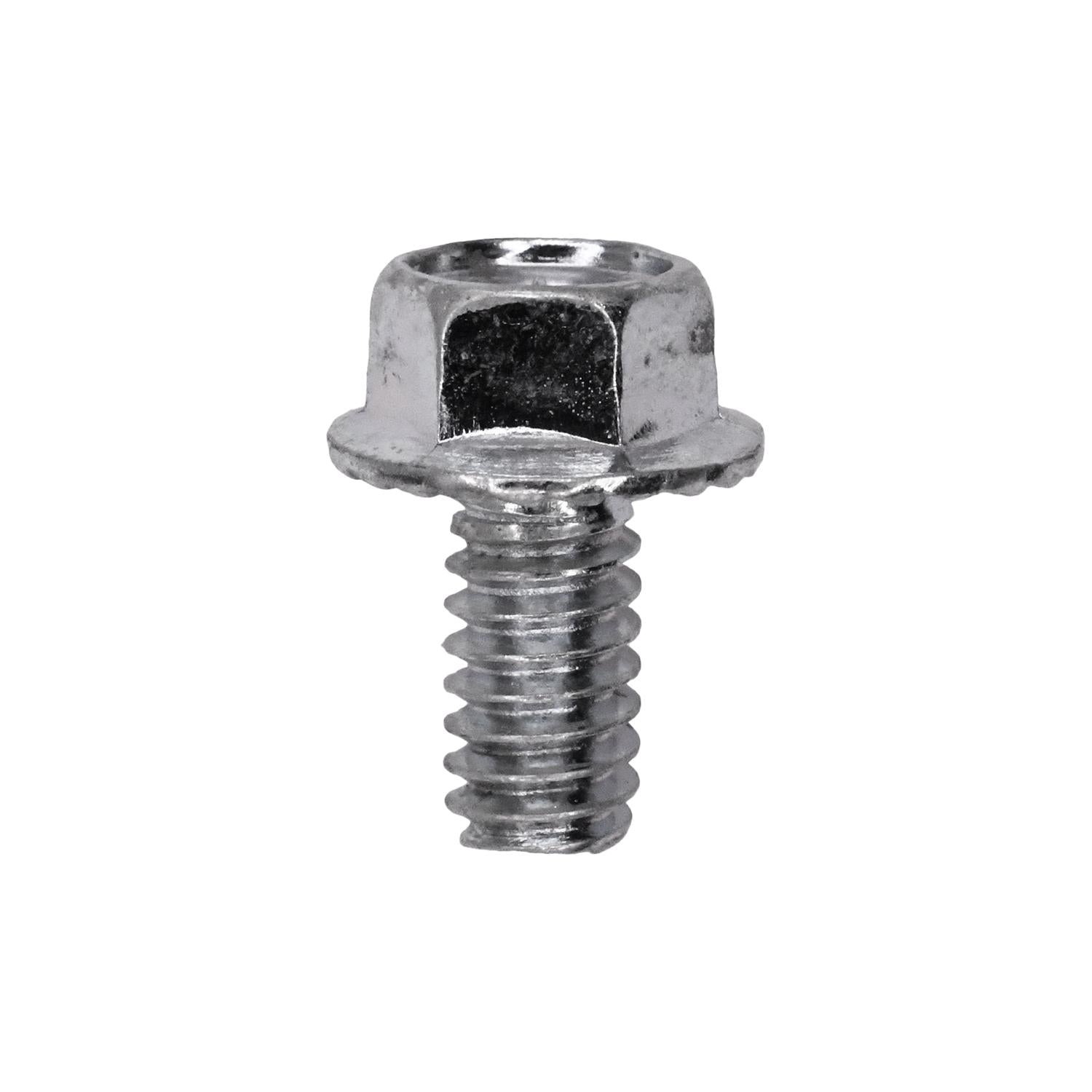 Drain Pan Bolt 1/4-20 x 1/2" Grade 5 Underhead Serrated Zinc