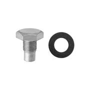 Oil Drain Plug with Seal 1/2-20 Zinc with 7/8" Hex Head