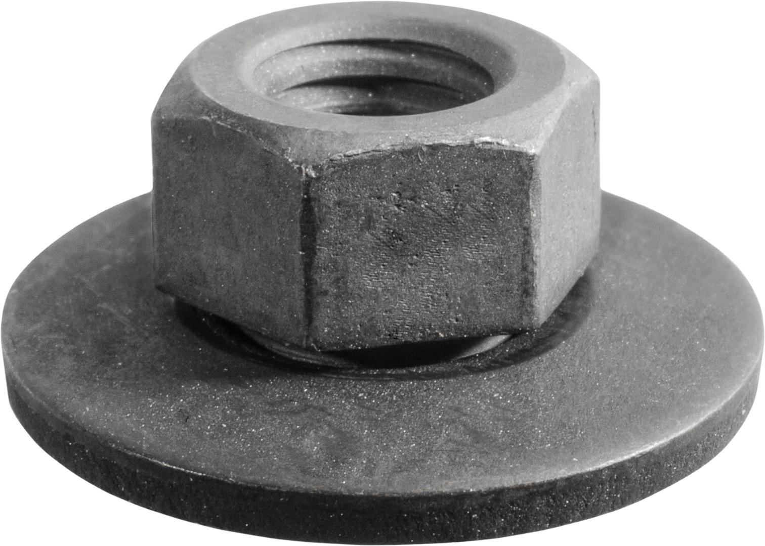 Free Spinning Washer Nut M6-1.0 19mm Washer O.D