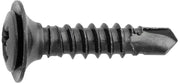 M4.2 x 20mm Phillips Oval Head Tek Tapping Screw - Black