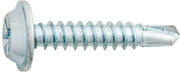 #8 x 7/8" Phillips Rd Washer Head Teks Tapping Screw - Zinc