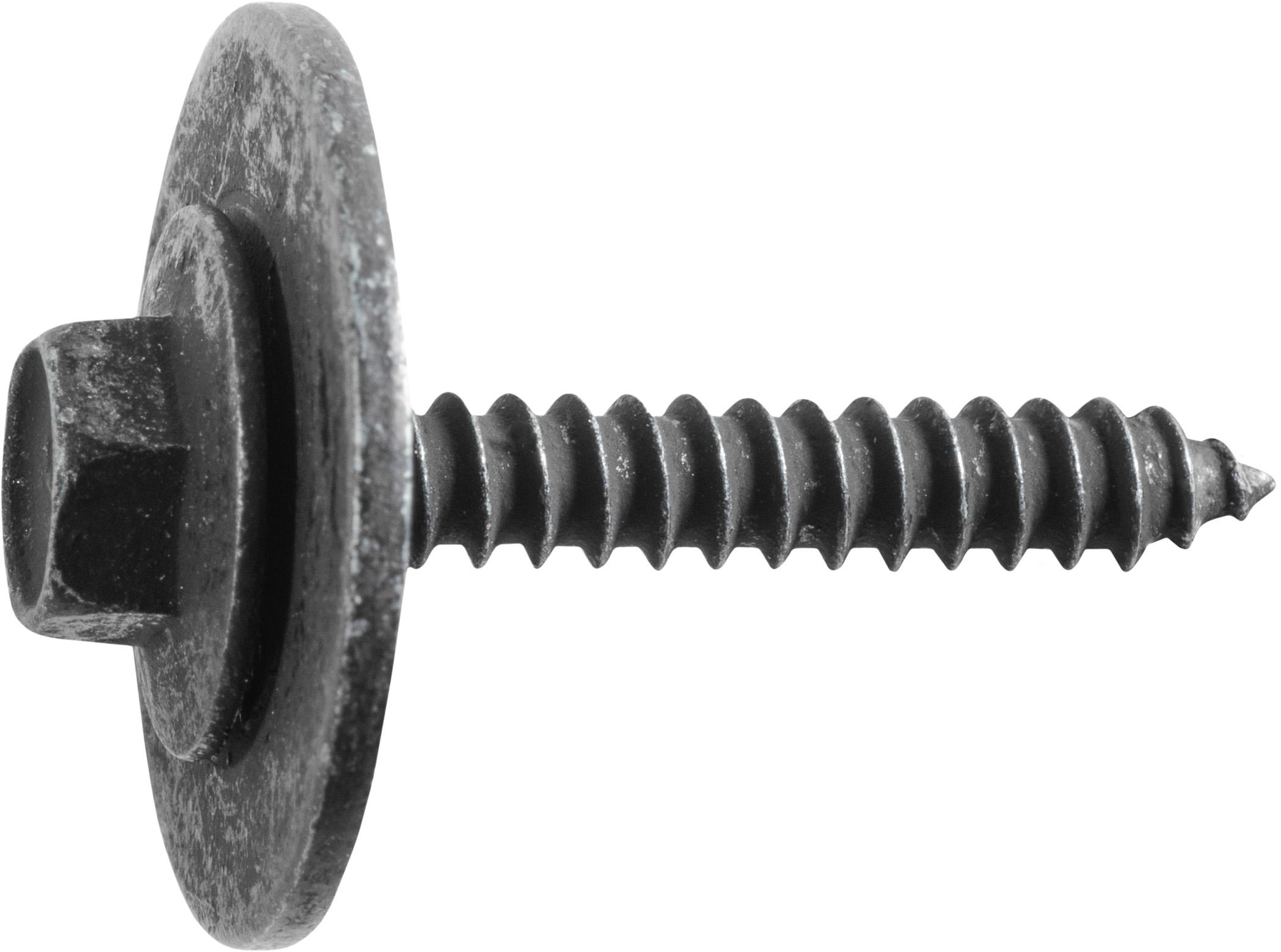 M4.2 x 25mm Unslotted Indented Hex Head with Loose Washer