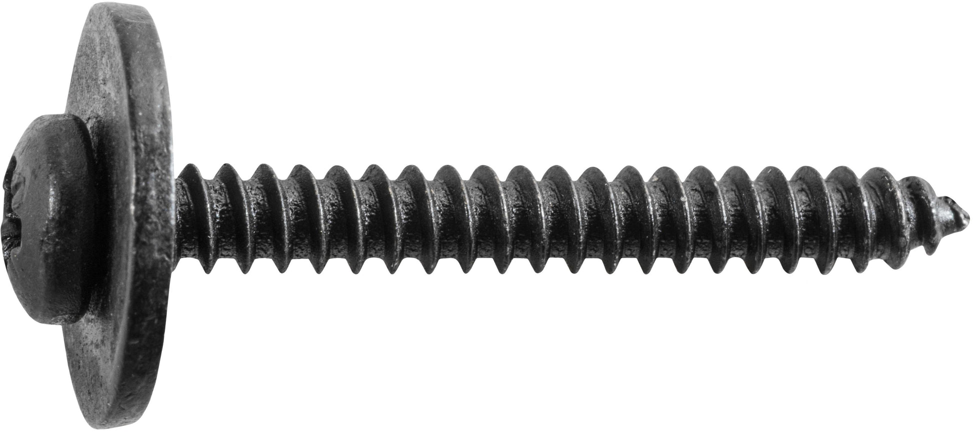 M4.2 x 35mm Phillips Pozi Tapping Screw with Free-Spinning Washer