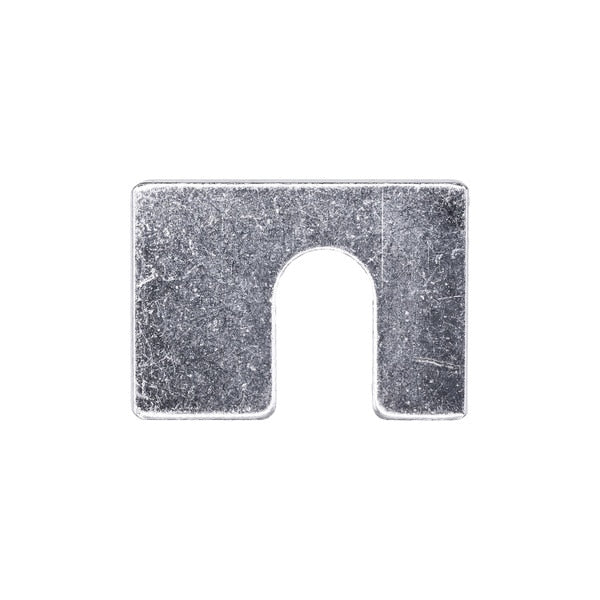 Auveco 2453 slotted shim — supplier image; see description for dimensions and pack quantity