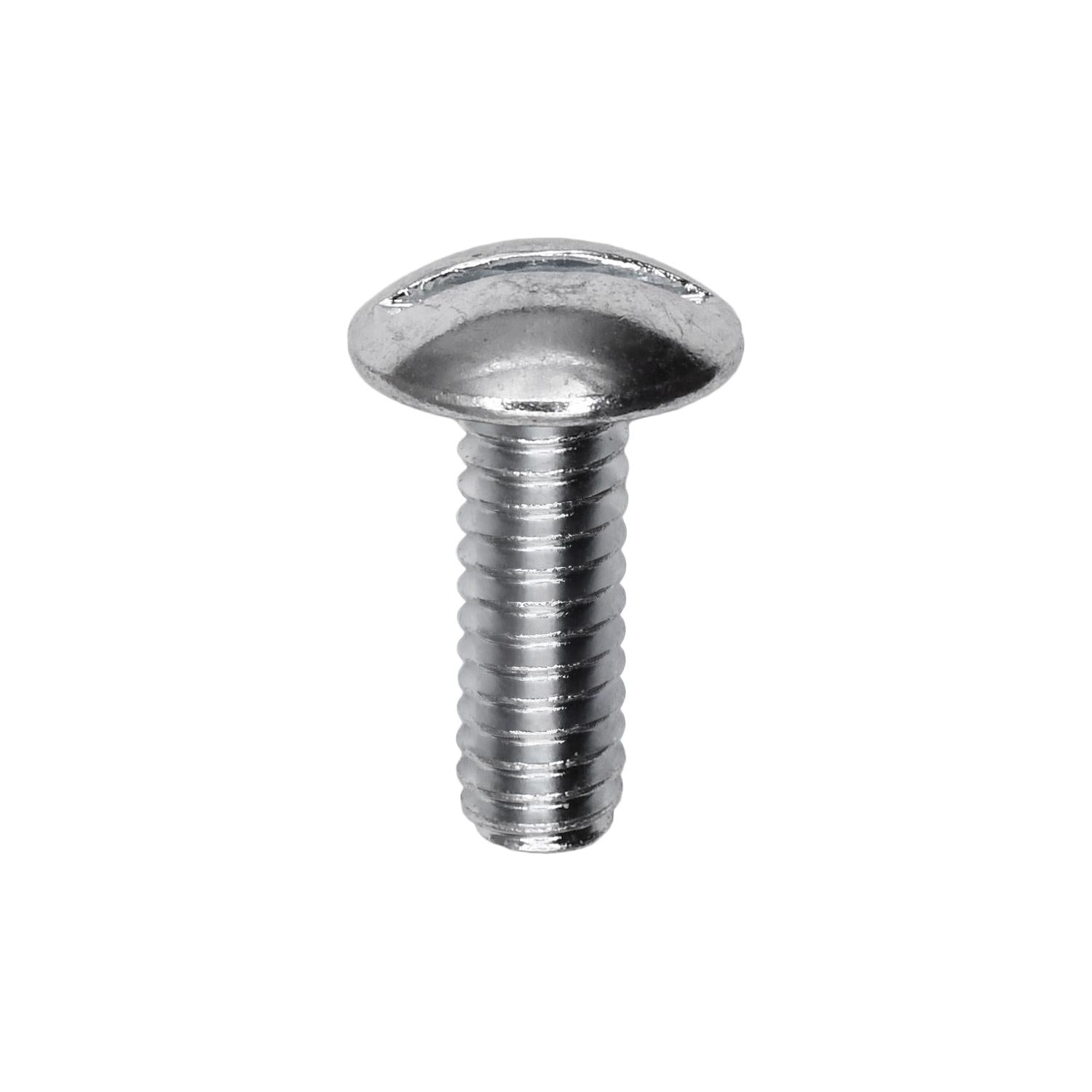 1/4"-20 x 3/4" Slotted Truss Machine Screw Zinc