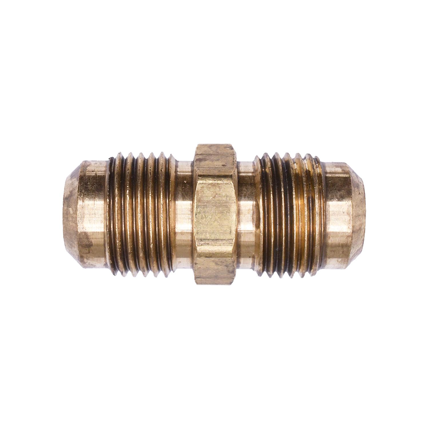 Brass Sae 45 Degree Flare Union 1/2" Tube Size